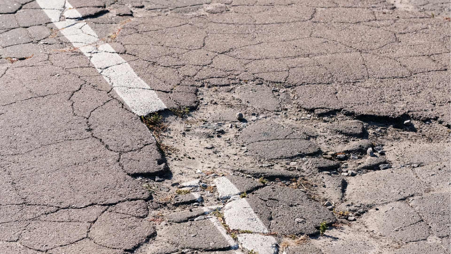 Marode Infrastruktur. 